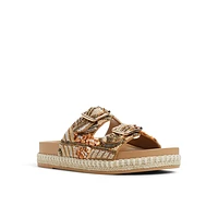 Juune Multicolor Women's Slides