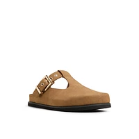 Kaze Dark Beige Women's Mules