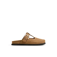 Kaze Dark Beige Women's Mules