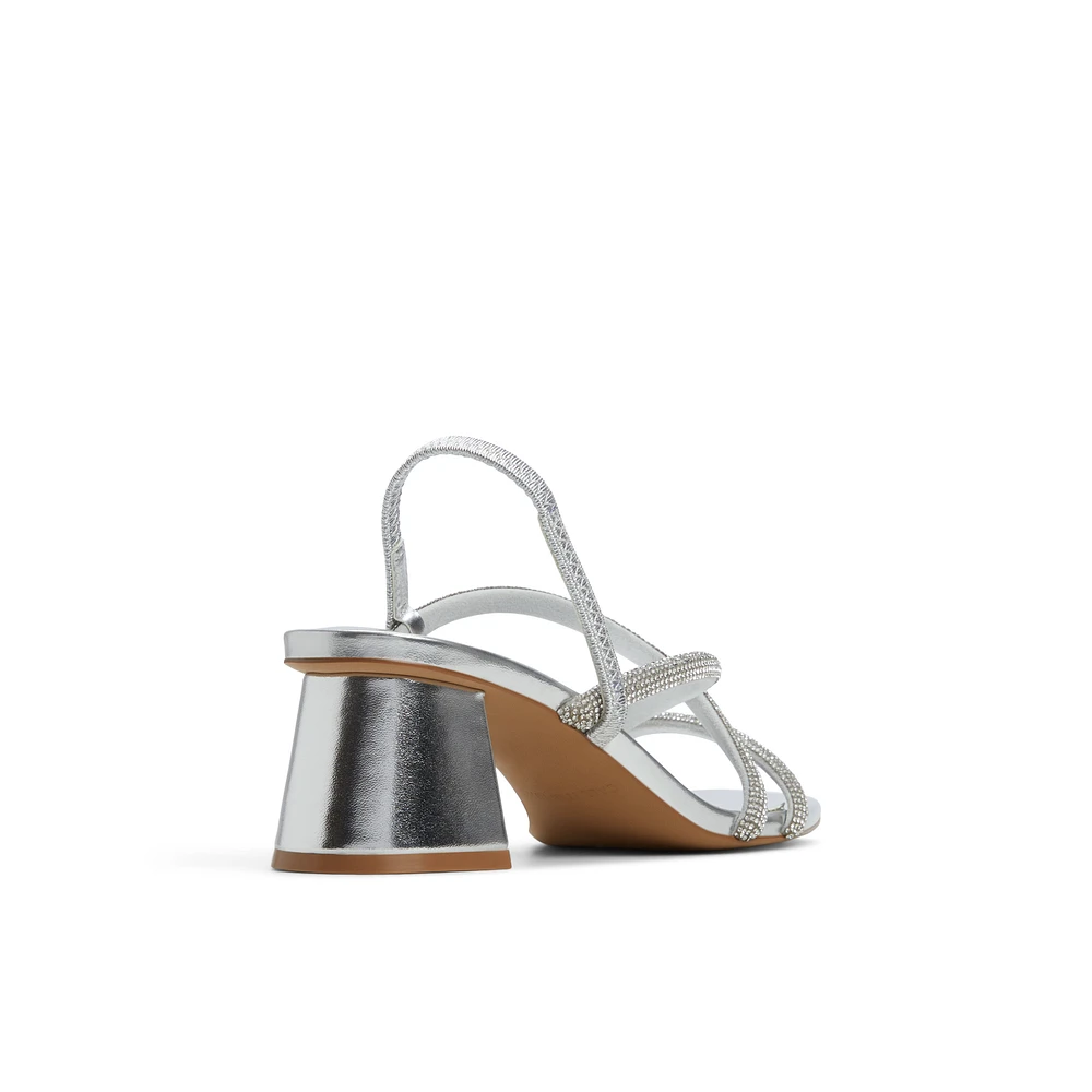 Kiira Silver Women's Low-mid Heels