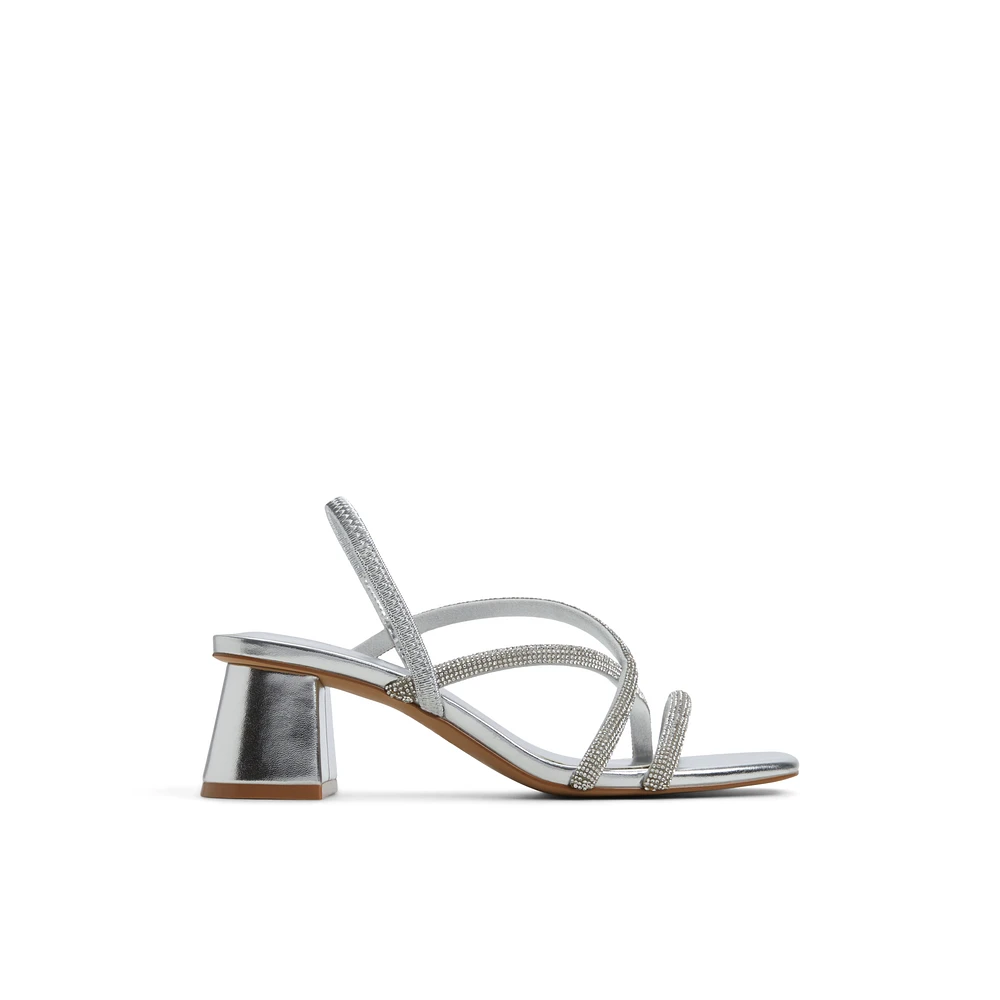 Kiira Silver Women's Low-mid Heels