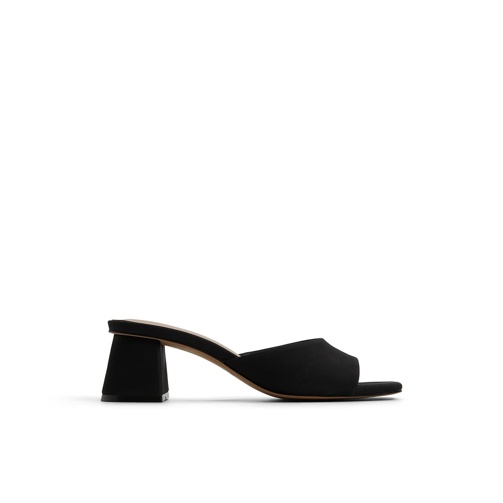 Lanaa Noir Femmes Mules a talons | Boutique Spring Canada
