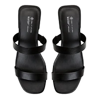 Leaah Black Women's Kitten heels
