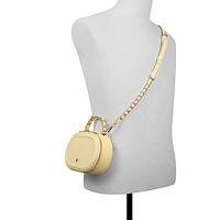 Leaha Light Yellow Women's Top handle bags