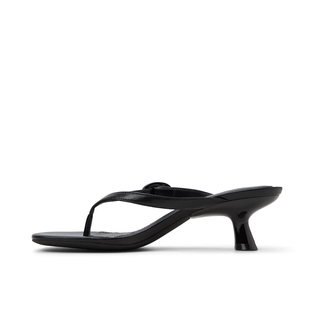 Lollaa Black Women's Low-mid Heels