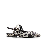 Luucia Brown Overflow Women's Animal Print Shoes Bags