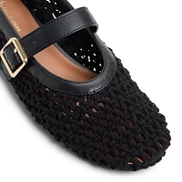 Maev Open Black Women's Ballerinas
