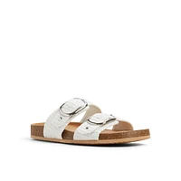 Mahina White Women's Slides