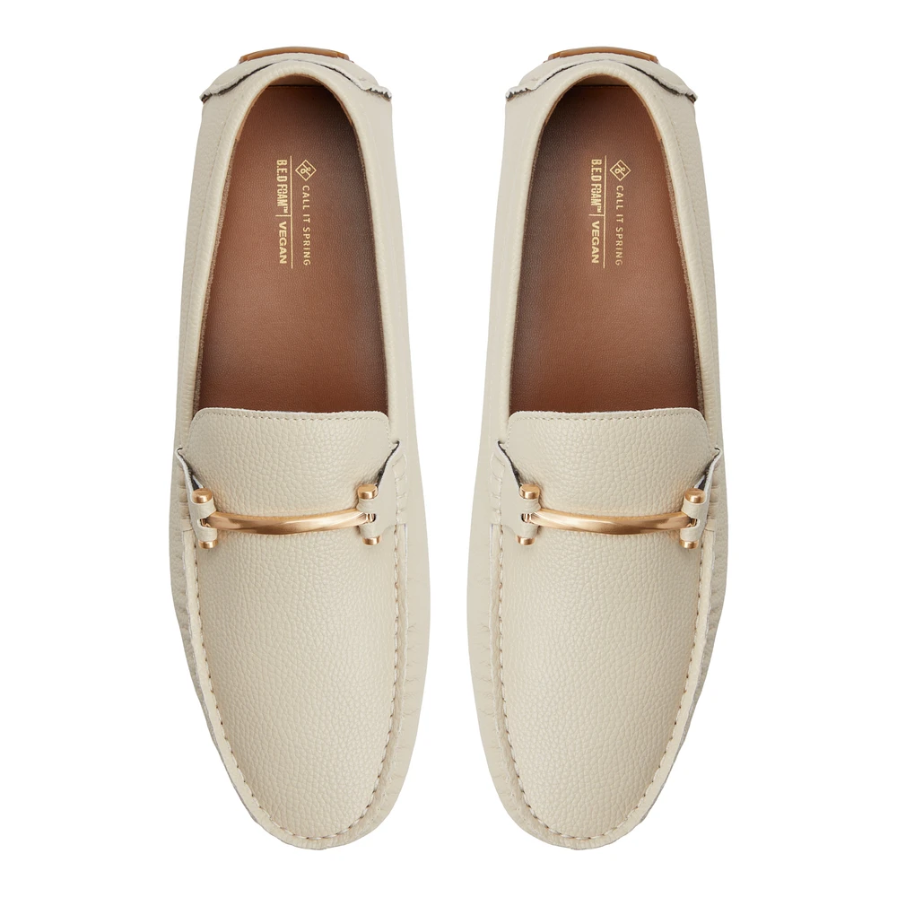 Mansell Cream Men's Loafers