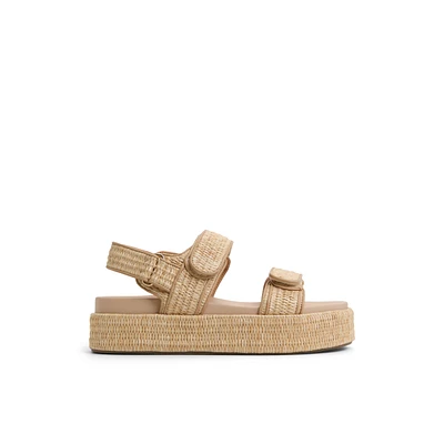 Mauii Natural Women's Flat Sandals