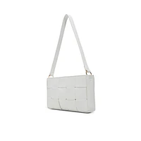 Melaniee White Women's Shoulder Bags