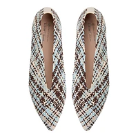 Milliee Light Blue Women's Ballerinas