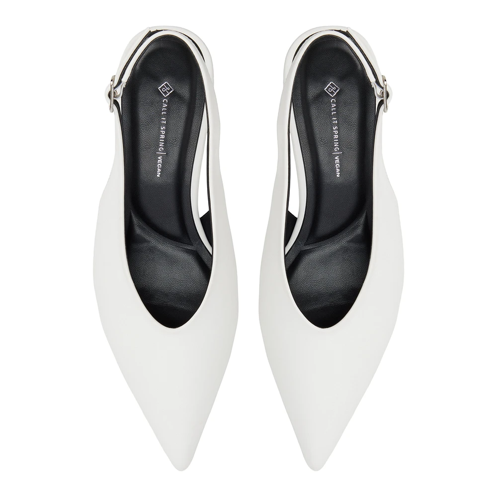 Monett White Women's Neutral Heels Bags