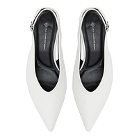 Monett White Women's Neutral Heels Bags