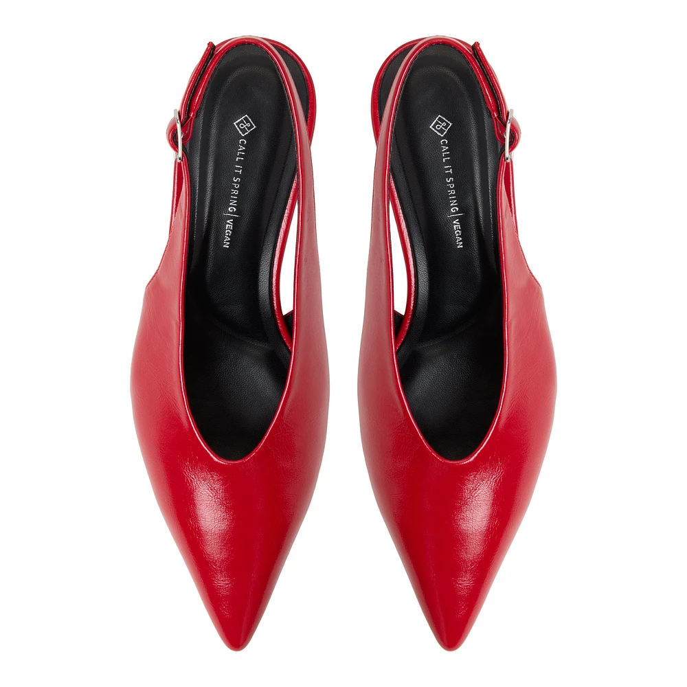 Monett Bright Red Women's Special Occasion
