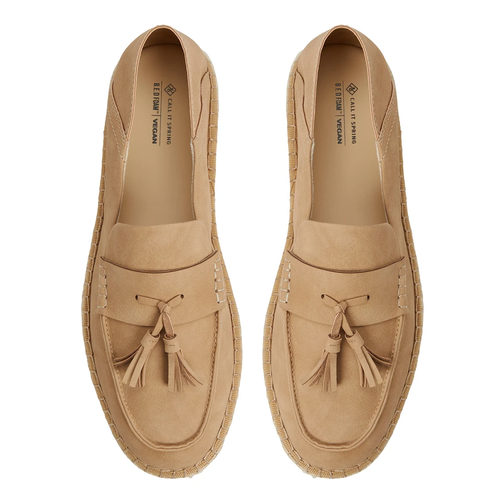 Moretti Beige Men's Loafers