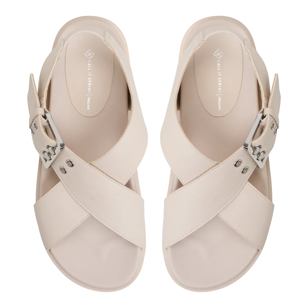 Naluu Light Grey Women's Wedges