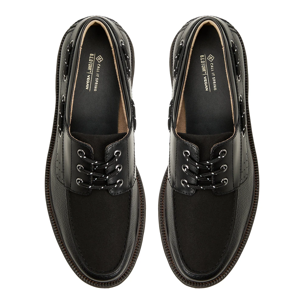 Nautilus Black Men's Loafers