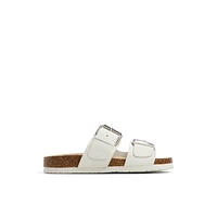 Nevaddaa White Women's Slides
