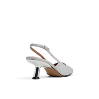 Opaal Silver Women's Kitten heels