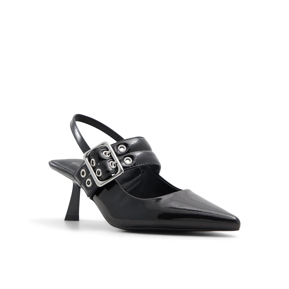 Piiper Black Women's Kitten heels