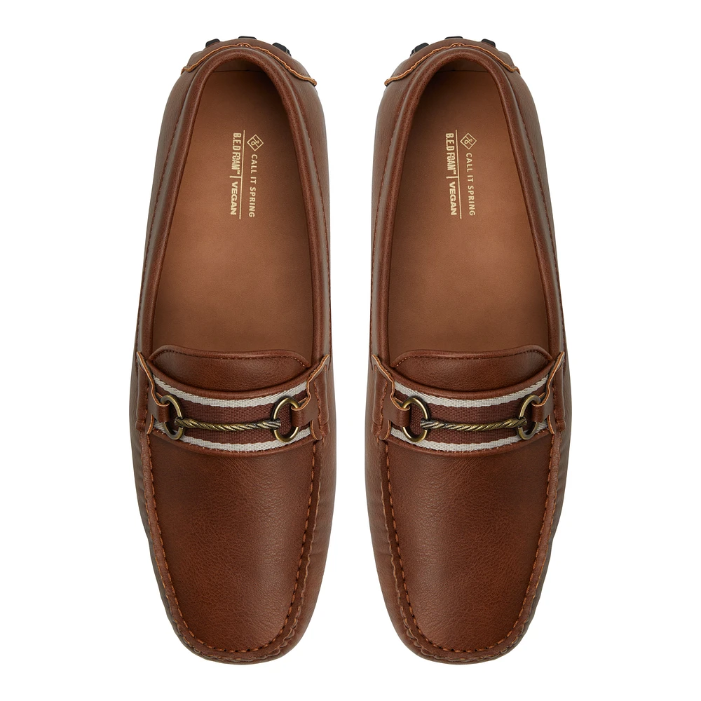 Pironi Cognac Hommes Mocassins | Boutique Spring Canada