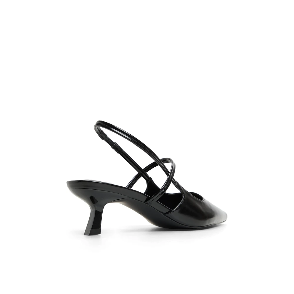 Poppiee Black Women's Kitten heels