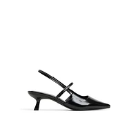 Poppiee Black Women's Kitten heels