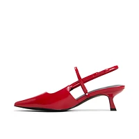 Poppiee Red Women's Kitten heels