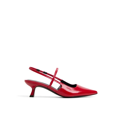 Poppiee Red Women's Kitten heels