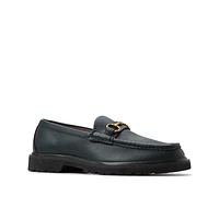Prynne Dark Green Men's Loafers