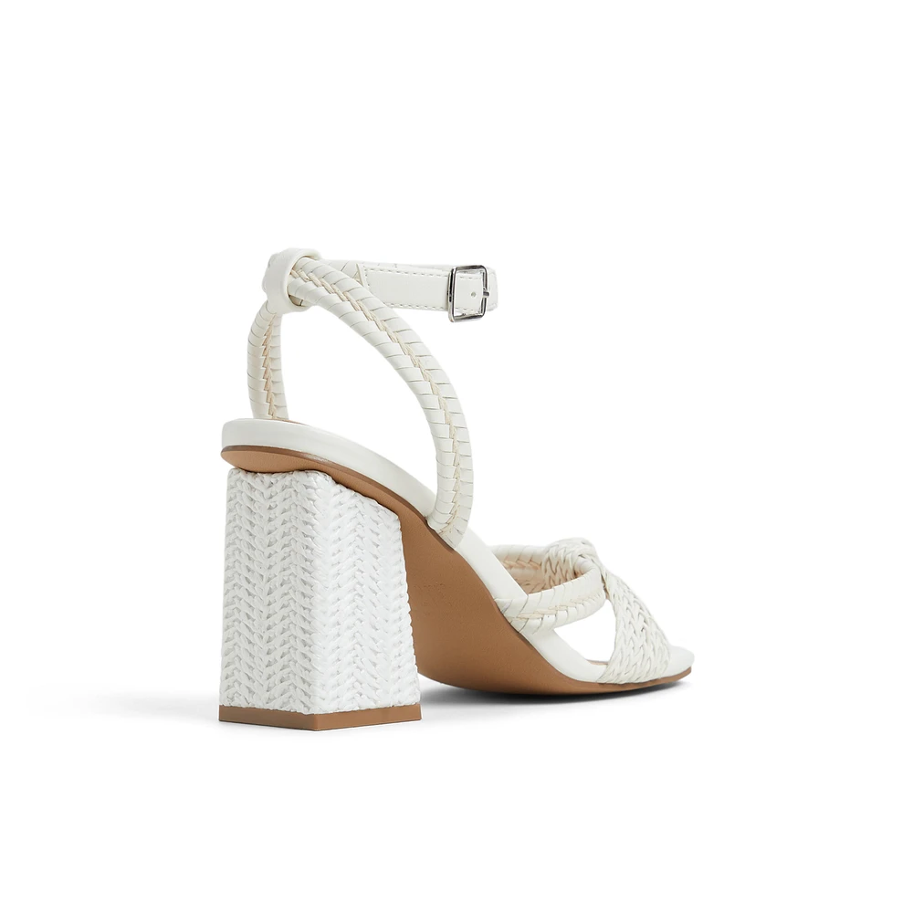 Raegan White Women's Raffia
