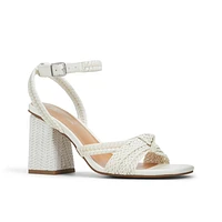 Raegan White Women's Raffia