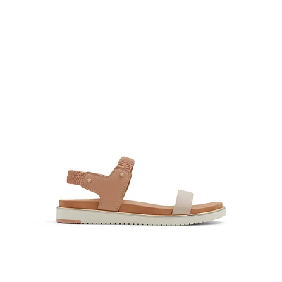 Rainia Bone Women's Flat Sandals