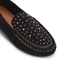 Reiko Open Black Women's Loafers
