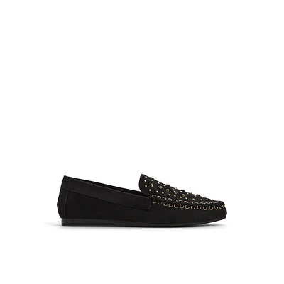 Reiko Open Black Women's Loafers