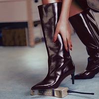Rhodde Noir Femmes Bottes hautes | Boutique Spring Canada