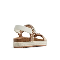 Riia Natural Women's Flat Sandals