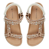 Riia Natural Women's Flat Sandals