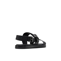 Rinaldi Noir Hommes Sandales | Boutique Spring Canada