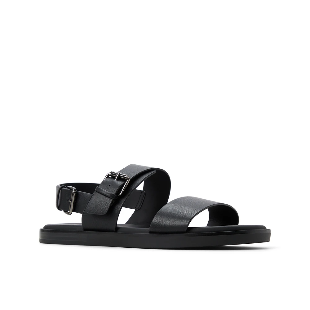 Rinaldi Noir Hommes Sandales | Boutique Spring Canada