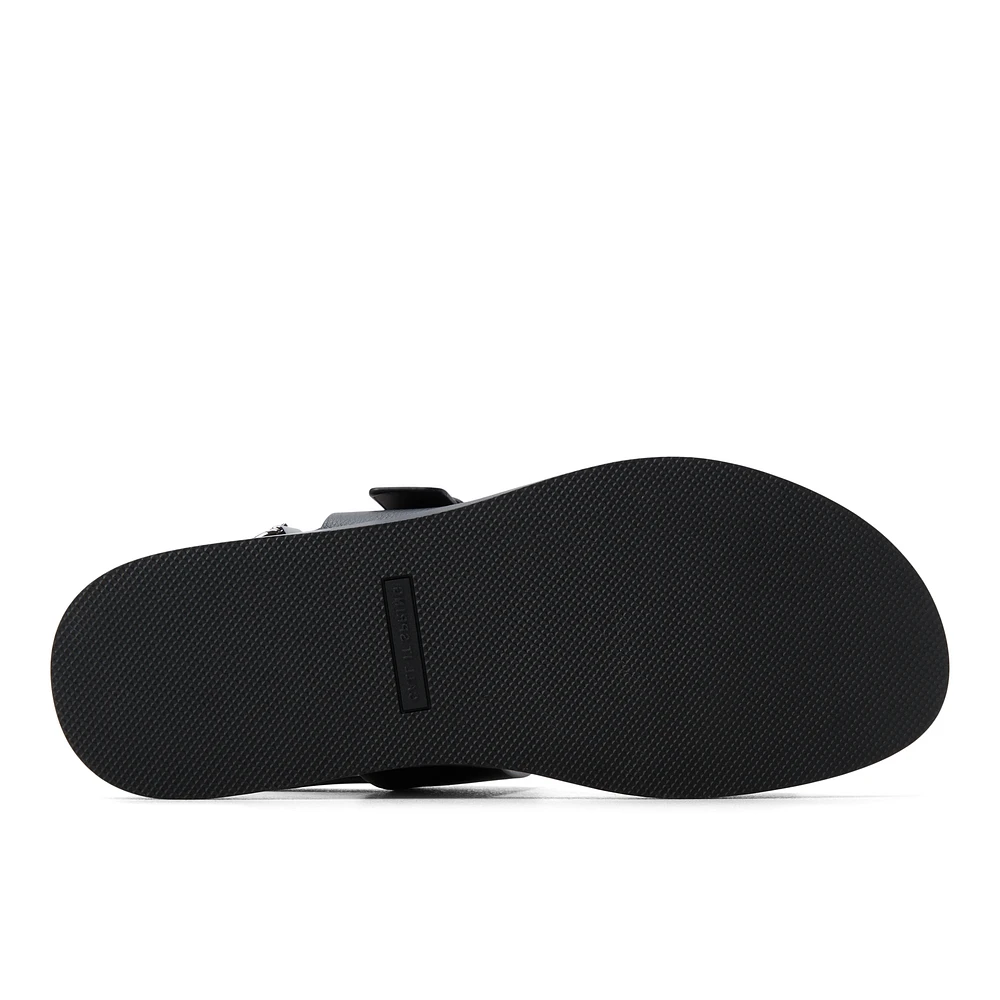Rinaldi Noir Hommes Sandales | Boutique Spring Canada