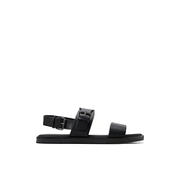 Rinaldi Noir Hommes Sandales | Boutique Spring Canada
