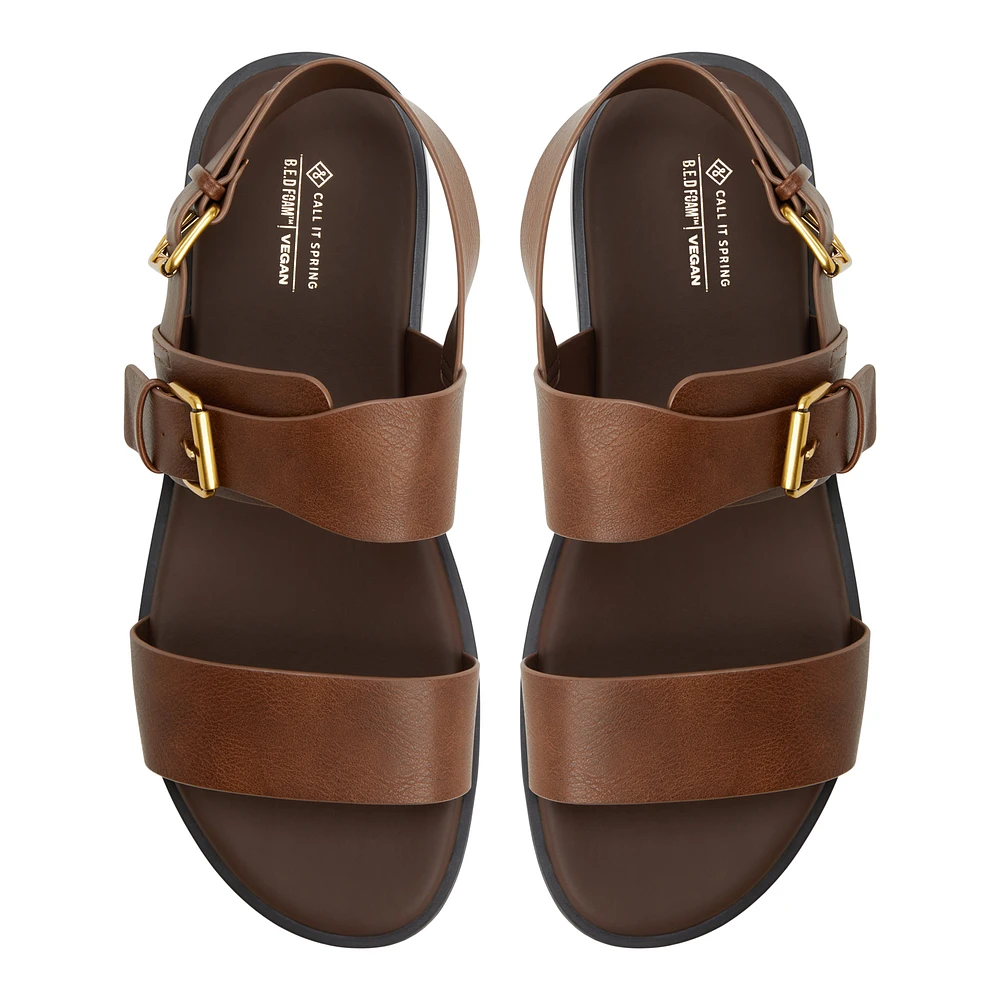 Rinaldi Cognac Hommes Sandales | Boutique Spring Canada