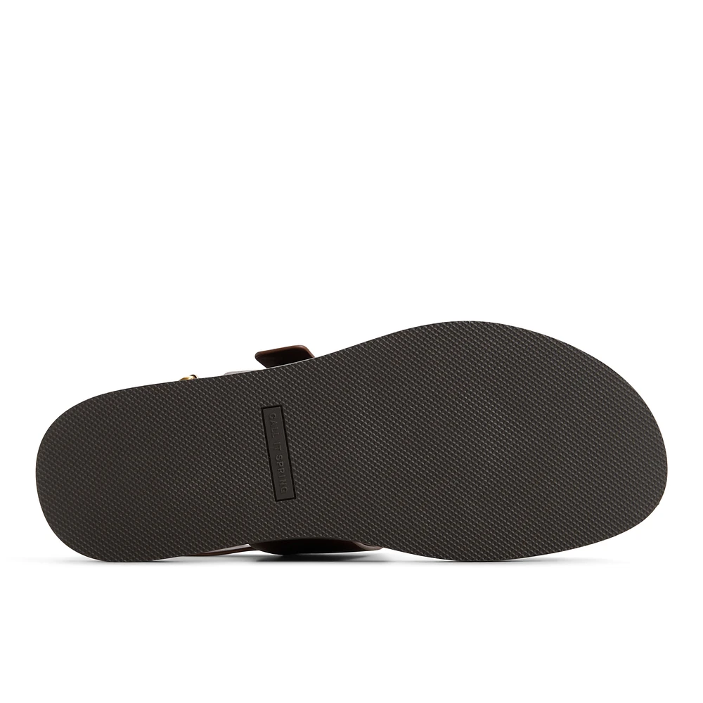 Rinaldi Cognac Hommes Sandales | Boutique Spring Canada