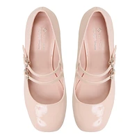 Ruubyy Light Pink Women's Kitten heels