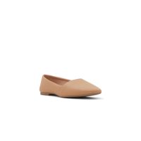 Samantha Beige Femmes Talons plats confortables | Boutique Spring Canada