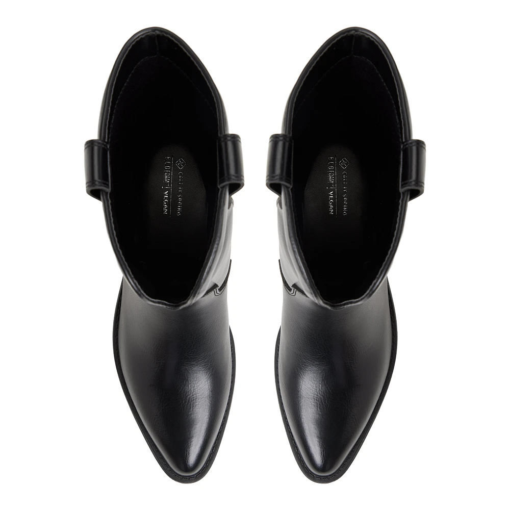 Sareena Noir Femmes Bottes mi-mollets | Boutique Spring Canada