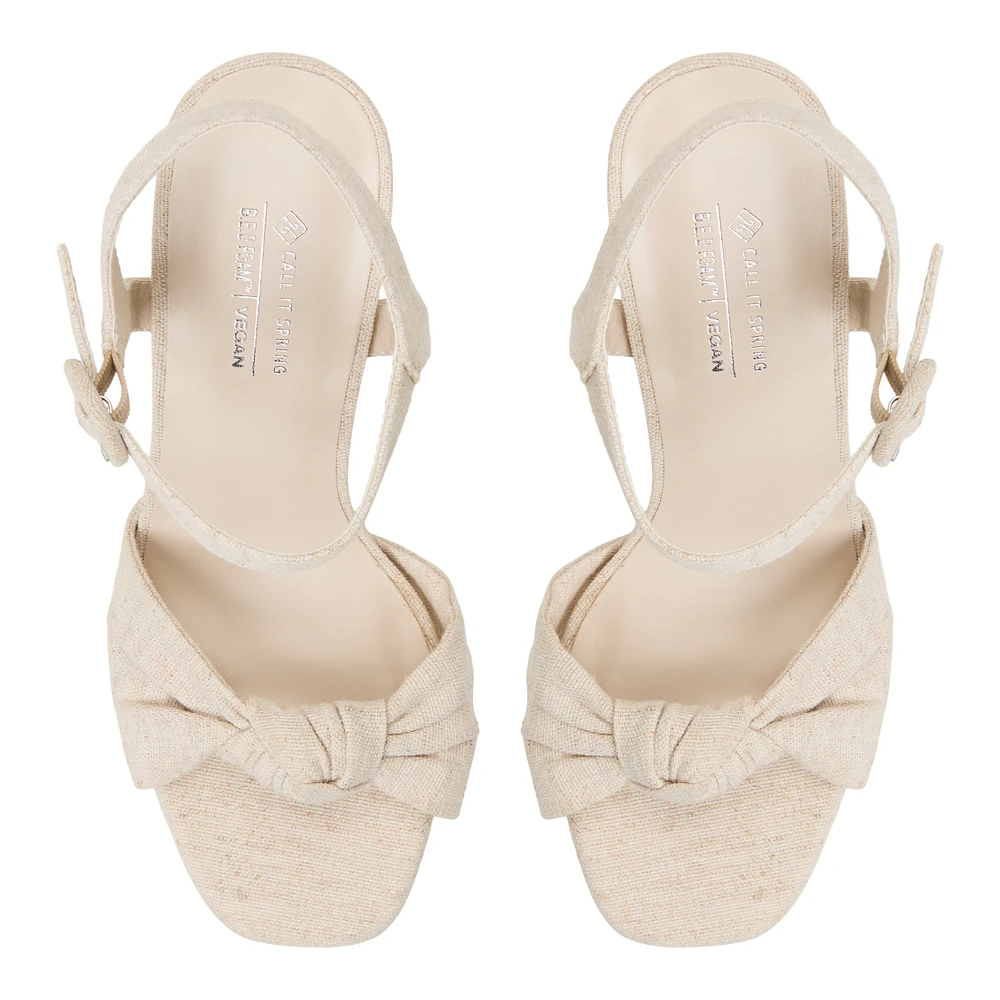 Sassari Naturel Femmes Talons hauts | Boutique Spring Canada