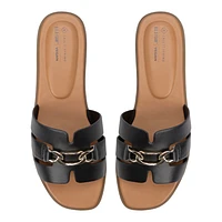 Serinna Black Women's Slides